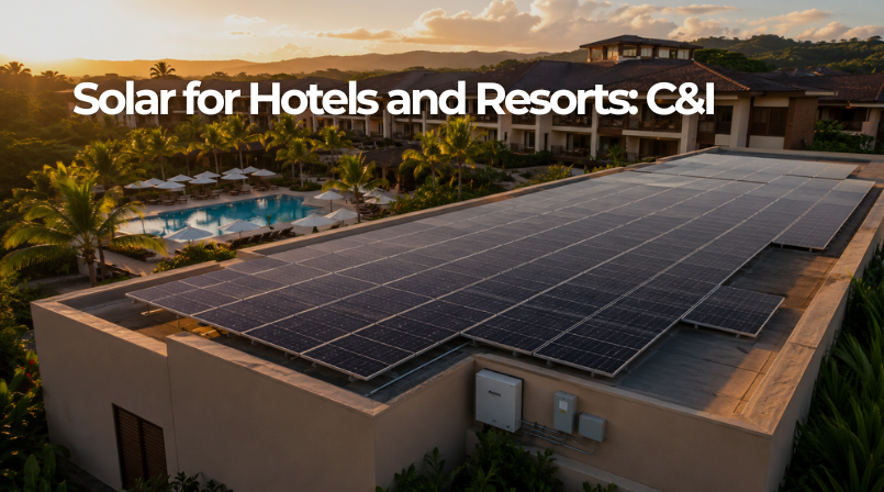 Solar for Hotels and Resorts: C&I