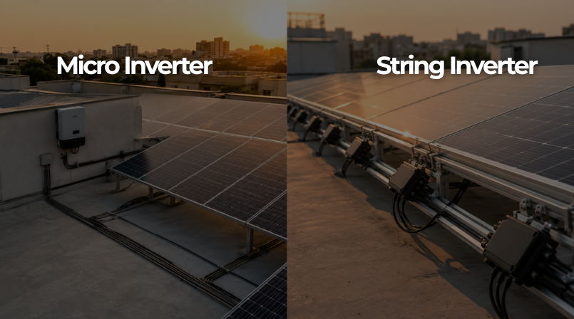 String Inverter vs Micro Inverter OSG Oriana India