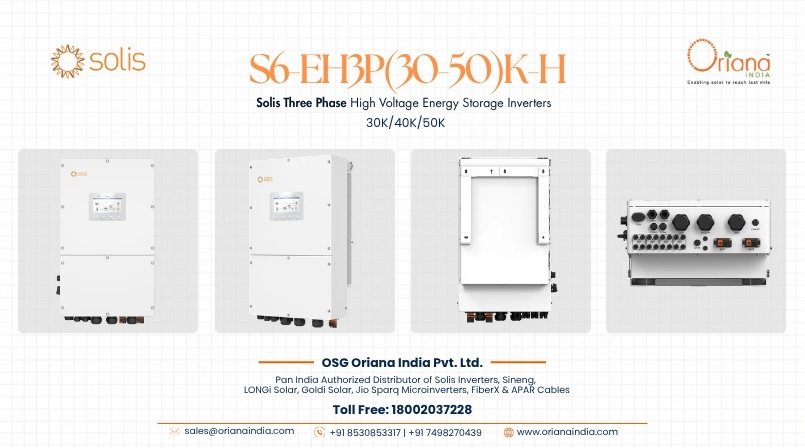 The Solis S6-EH3P(30-50)K-H Series: Commercial Usecases for 30kW, 40kW, and 50kW Inverters