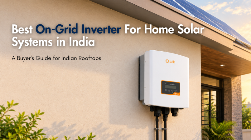 Best On-Grid Inverter For Home: A Buyer's Guide for Indian Rooftops